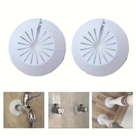 5 Pcs Flange Water Pipe Cover Decoration